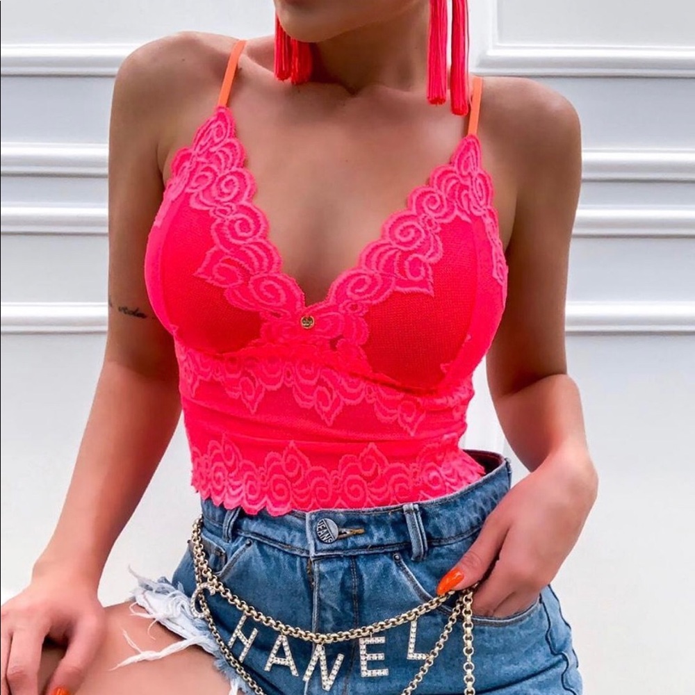 Lace cami top & panty - 2 piece set - Picture 10 of 15